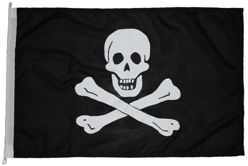 3x2ft 36x24in 91x61cm Jolly Roger (woven MoD fabric)